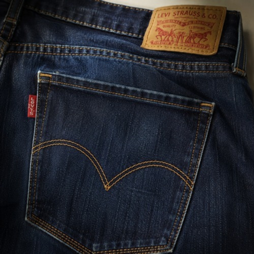 Levi's 712 Slim Jeans Womens 33 Blue Stretch Mid Rise Skinny 33x32